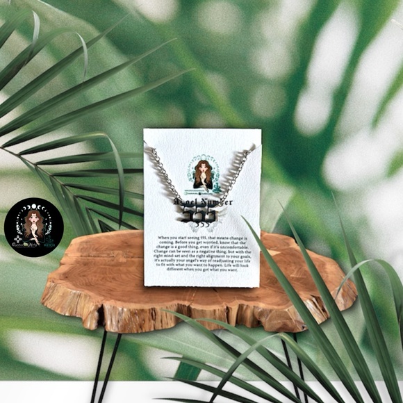 Angel Number Pendant Necklace - Picture 8 of 11